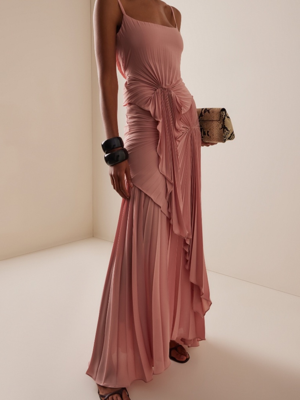 GEORGIA HARDINGE Exclusive Torrent Georgette Maxi Dress